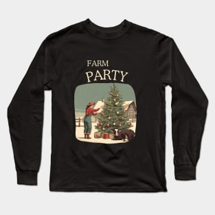 Christmas Spirit in the Countryside Long Sleeve T-Shirt